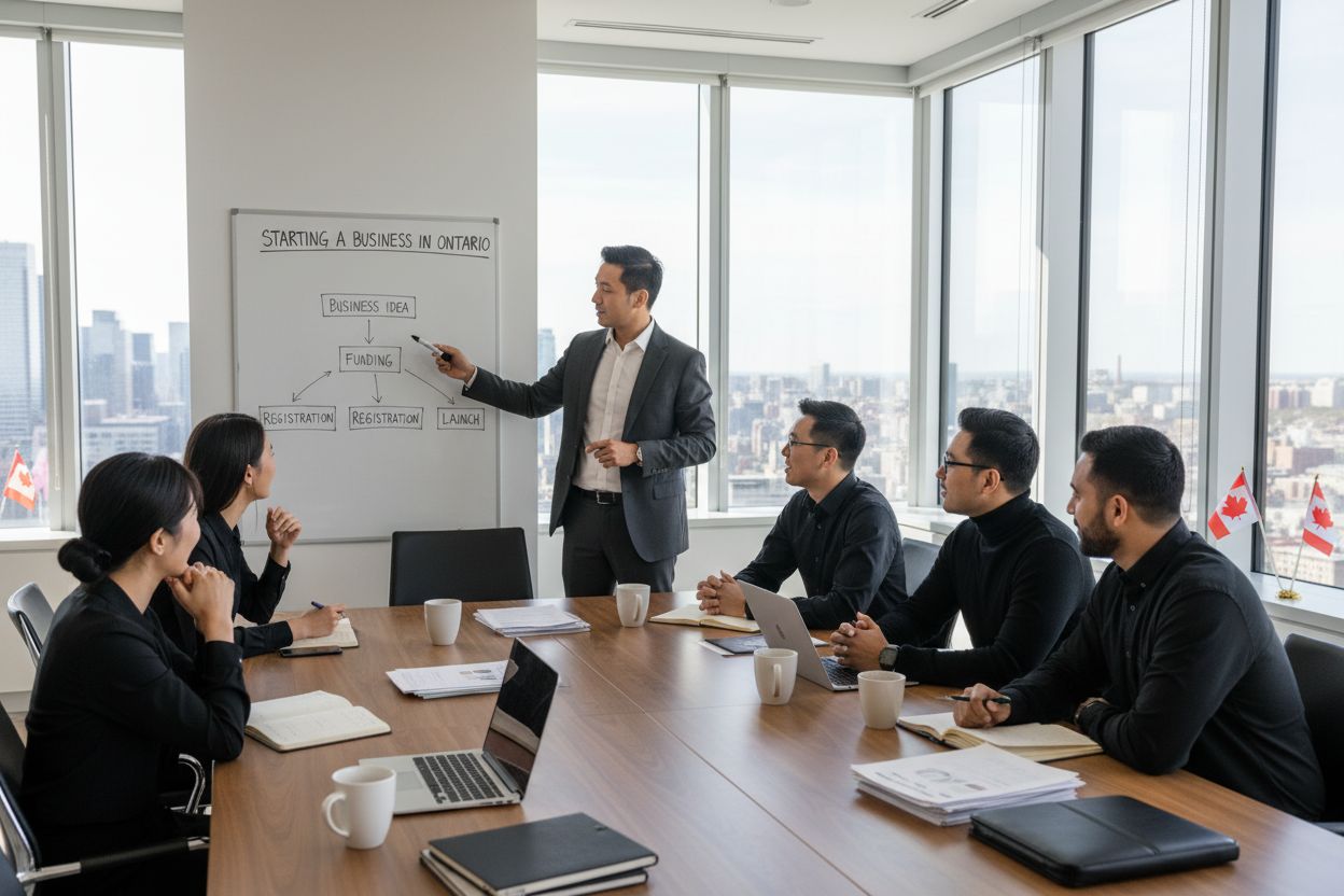 Ontario business startup